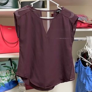 Maroon XXSP Banana Republic Blouse